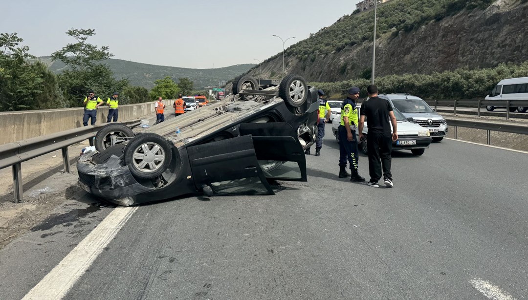 Anadolu Otoyolu’nda kaza: 3 yaralı