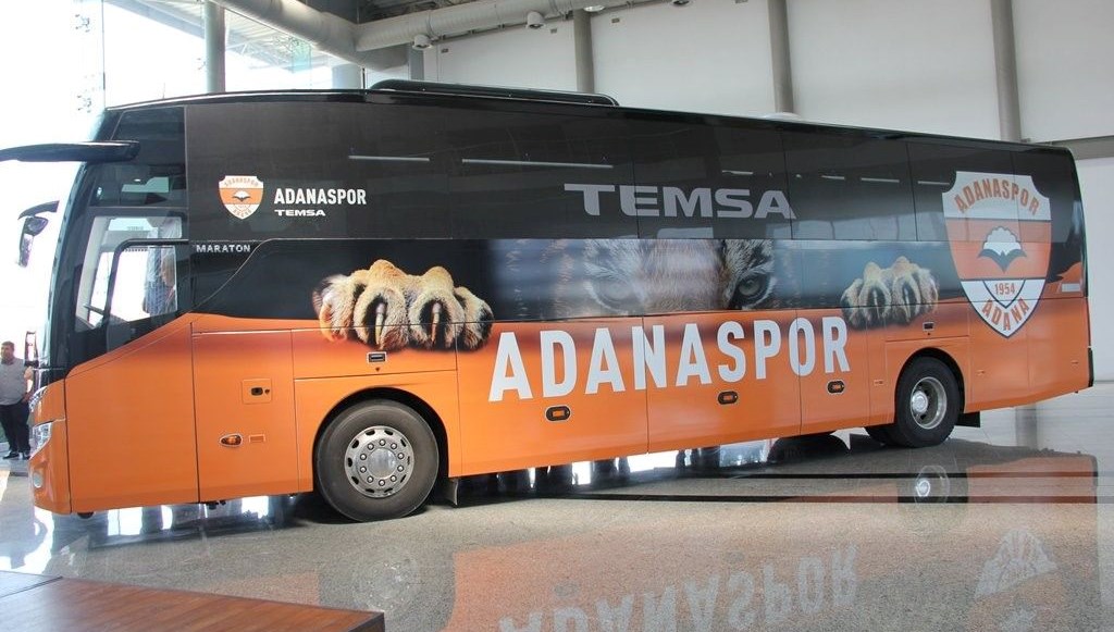Adanaspor kulüp otobüsüne haciz