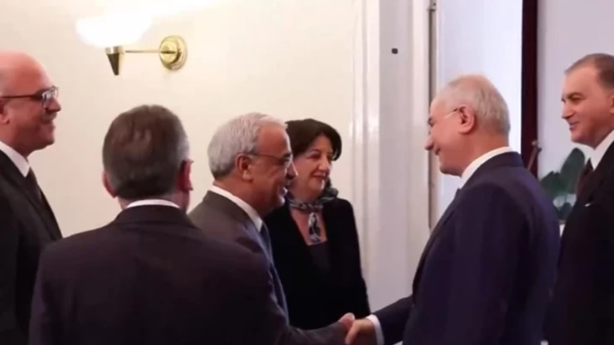 DEM Parti İmralı heyeti, AK Parti Grubu’nu ziyaret etti! Masadaki konu Terörsüz Türkiye
