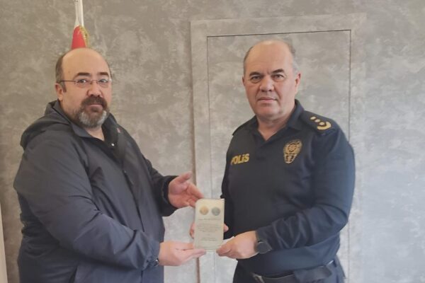 Polis haber hattı-Akıncılar Gazetesi’nden Salihli İlçe Emniyet Müdürlüğü’ne ziyaret