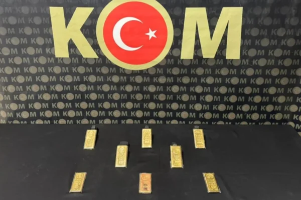 Hatay’da 8 kilo kaçak altın operasyonu