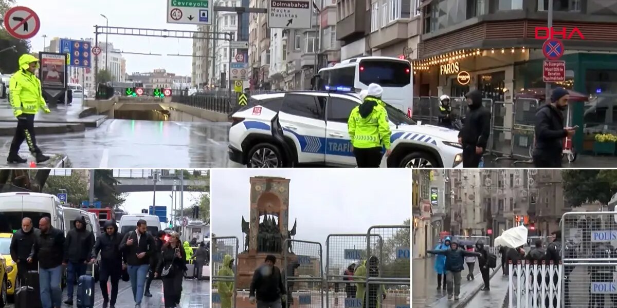 İstanbul’da 1 Mayıs önlemleri: Taksim kapatıldı, birçok noktada güvenlik önlemi alındı