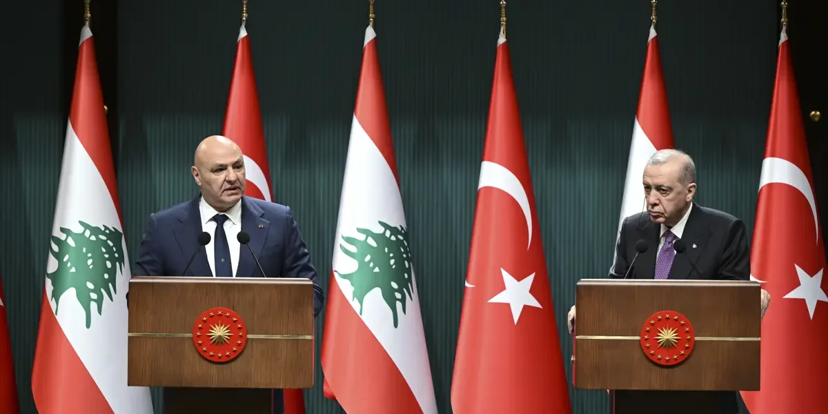 Lübnan Cumhurbaşkanı Ankara’da. Erdoğan: İsrail insanlık suçu işiyor