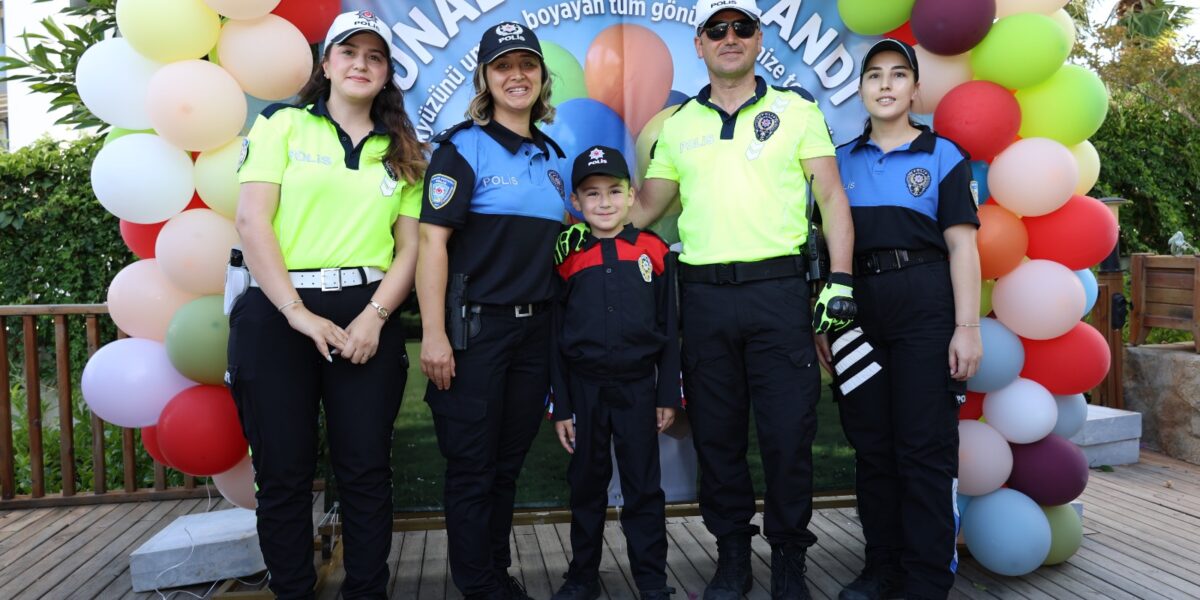 DMD ile mücadele eden Ünal Tuna’nın polis olma hayali gerçeğe dönüştü