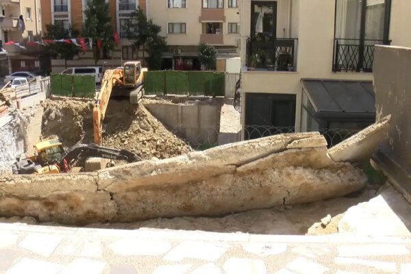 Kağıthane’de korku dolu anlar. Mutfağı artık balkon oldu