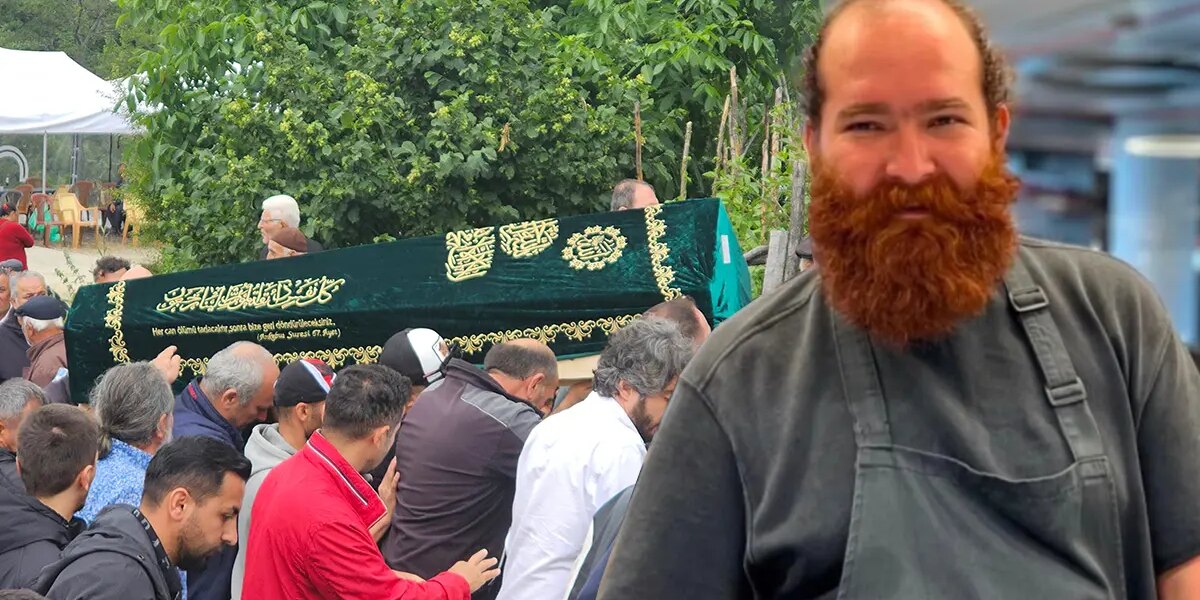 Şef Eren Kaşıkçı, memleketi Tokat’ta gözyaşlarıyla defnedildi