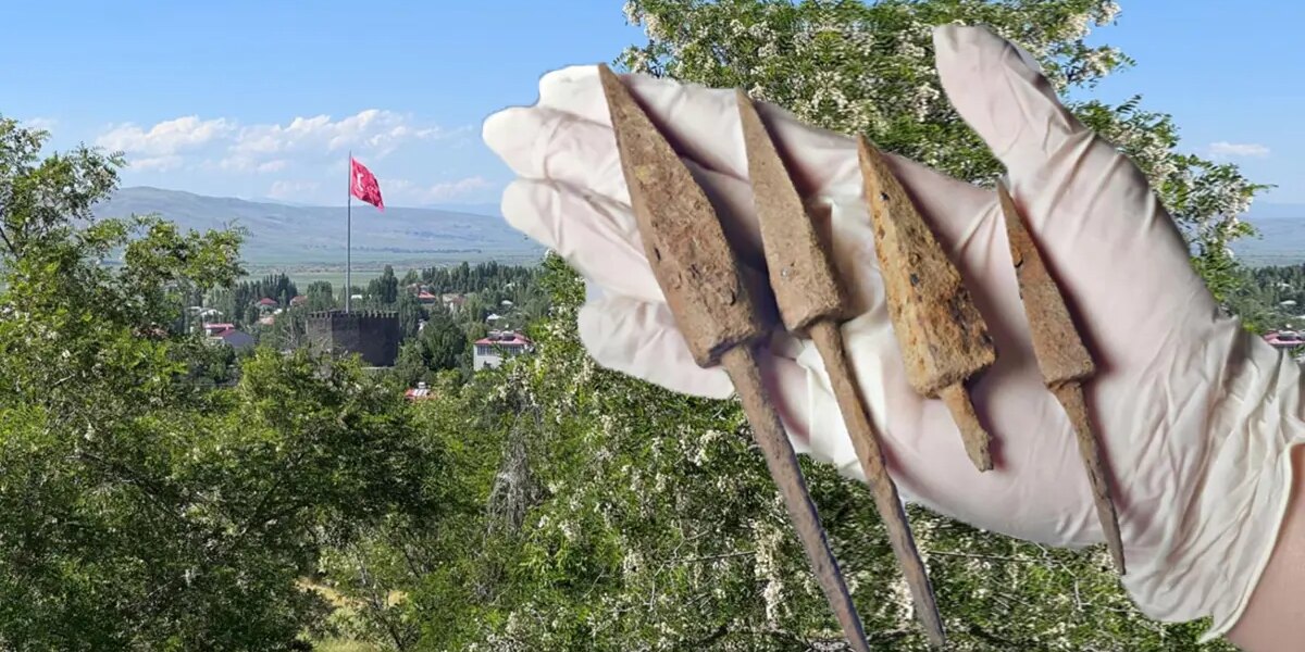 Malazgirt’in 995 yıllık sırrı çözülüyor. Bizans balista ok uçları gün yüzüne çıkarıldı