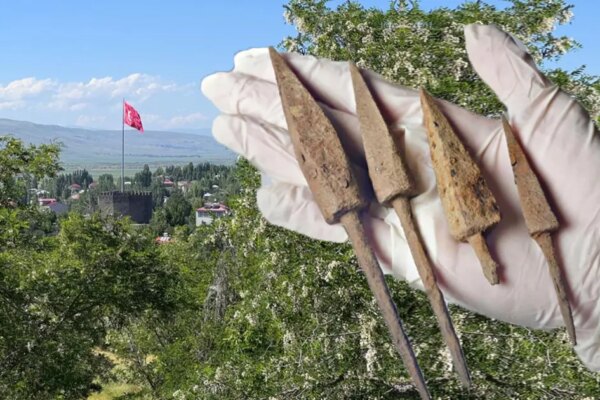 Malazgirt’in 995 yıllık sırrı çözülüyor. Bizans balista ok uçları gün yüzüne çıkarıldı