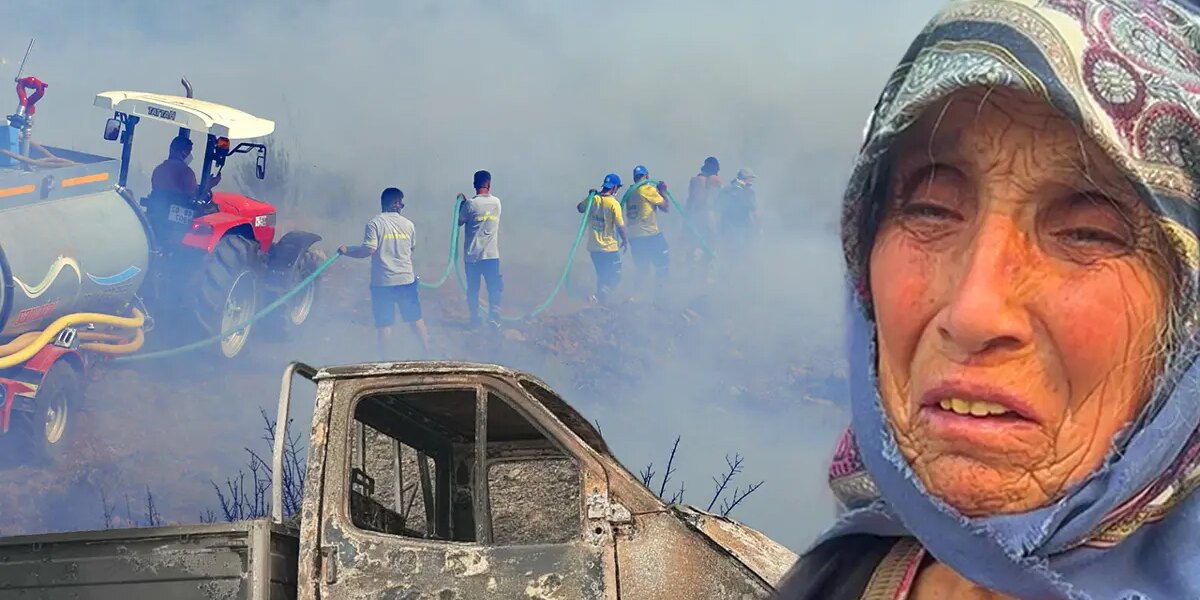 Aydın Çine ve Fethiye Üzümlü’de orman yangını yeniden şiddetlendi