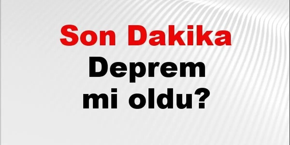Son dakika deprem mi oldu? Az önce deprem nerede oldu? İstanbul, Ankara, İzmir ve il il AFAD son depremler 13 Eylül 2026