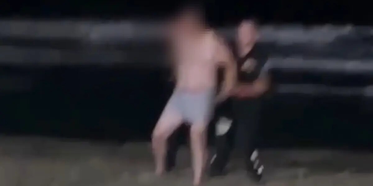 Yasağa rağmen inat etti. Jandarma dakikalarca ikna etmeye çalıştı