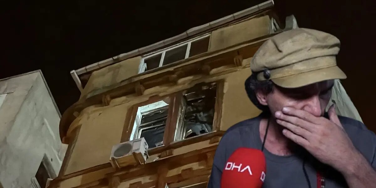 Maçta atılan havai fişek evi yaktı. Ressamın 20 yıllık tabloları kül oldu