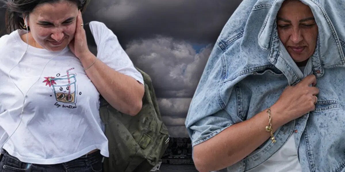 Meteorolojiden saatli uyarı. Hazırlıksız çıkmayın, kuvvetli sağanak ve fırtına vuracak