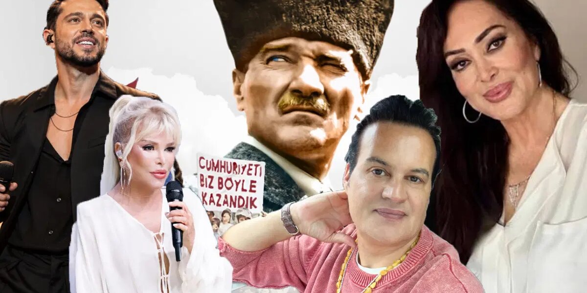 Ünlü isimlerin 29 Ekim coşkusu. “Yaşasın Cumhuriyet”