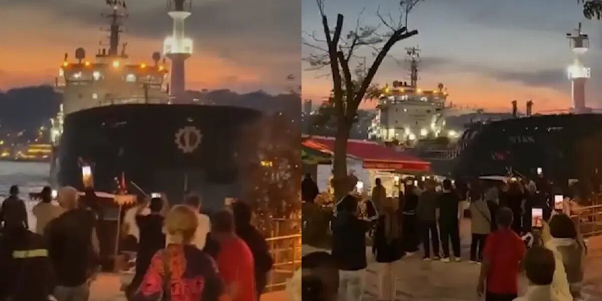 İstanbul Boğazı’nda gemi arızası. Gemi trafiği çift yönlü askıya alındı