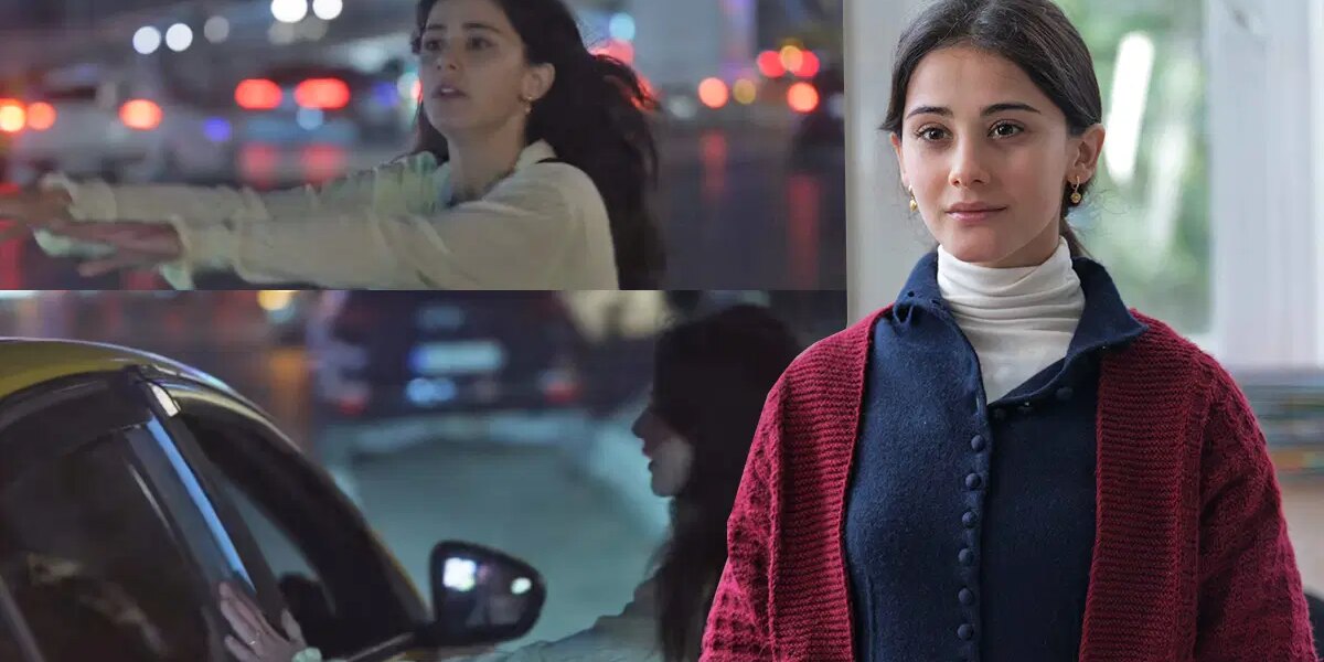 Helin Kandemir sette yanlış taksiye bindi. “Zincirlikuyu turu yaptığım kamera arkası”