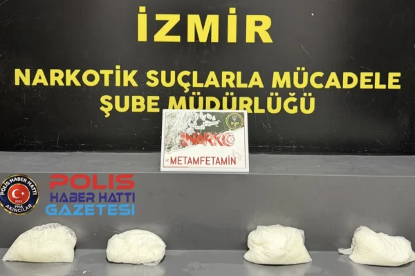 İzmir Otogarı’nda Peynir Bidonuna Gizlenmiş Uyuşturucu Ele Geçirildi!
