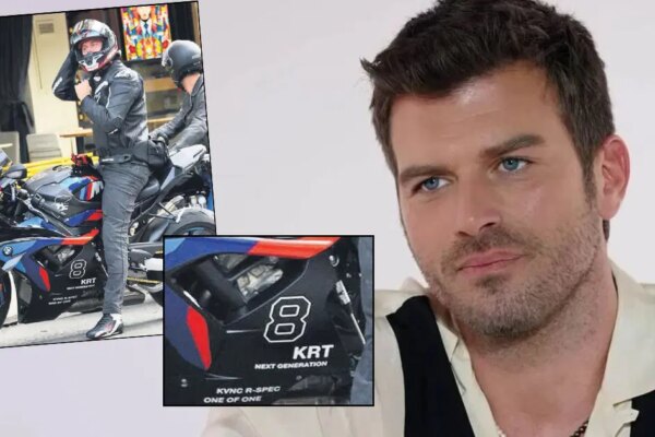 Dünyada sadece bir tane. Kıvanç Tatlıtuğ’un yeni motosikleti tam 4 milyon TL