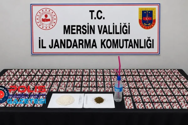 Mersin Yenişehir’de Uyuşturucu Operasyonu: 2 Şüpheli Tutuklandı