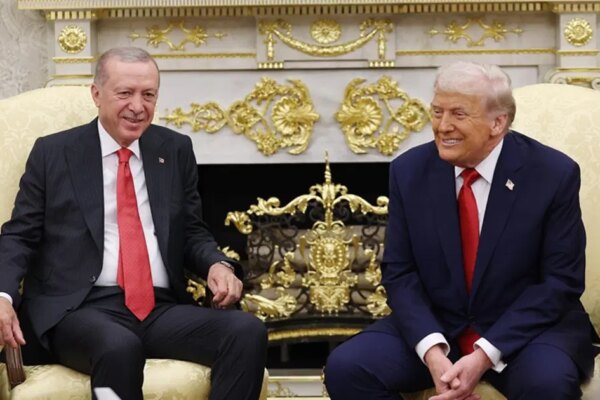 Cumhurbaşkanı Erdoğan, ABD Başkanı Trump ile görüştü